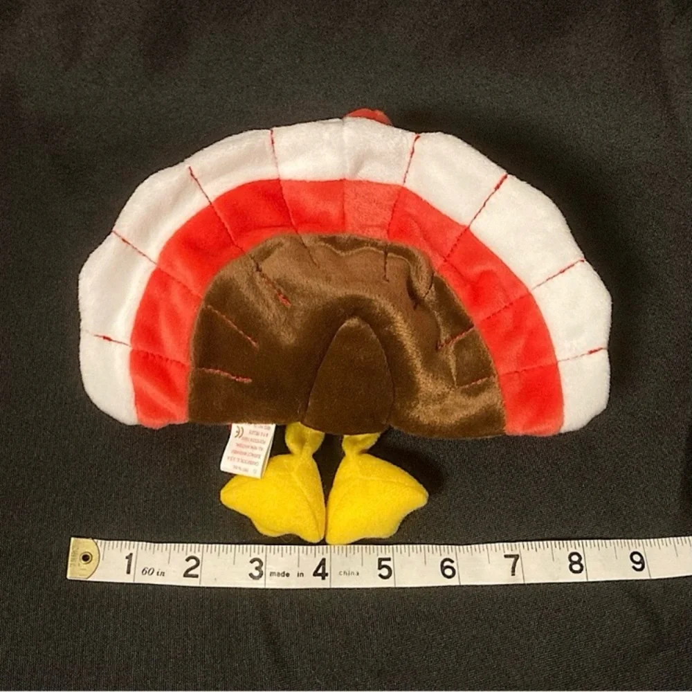 💫 Vintage 1997 Gobbles The Turkey Ty Beanie Baby - Picture 14 of 14